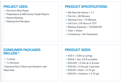 Suncoast Marine and Auto offers WEST SYSTEM G/flex Epoxy Adhesive Hardener, 4.7 gallons (655-CH)