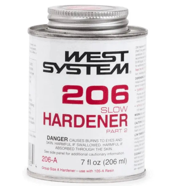 WEST SYSTEM #206 Slow Hardener, 7 oz (206-A) - Suncoast Marine & Auto Supply 
