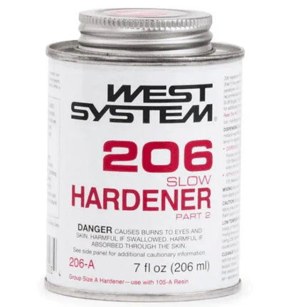 WEST SYSTEM #206 Slow Hardener, 7 oz (206-A) - Suncoast Marine & Auto Supply 