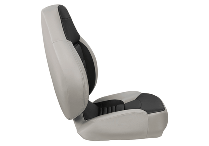 Suncoast Marine and Auto offers SPRINGFIELD Fish Pro 24 High Back Seat, Off-White/Charcoal (1041650)