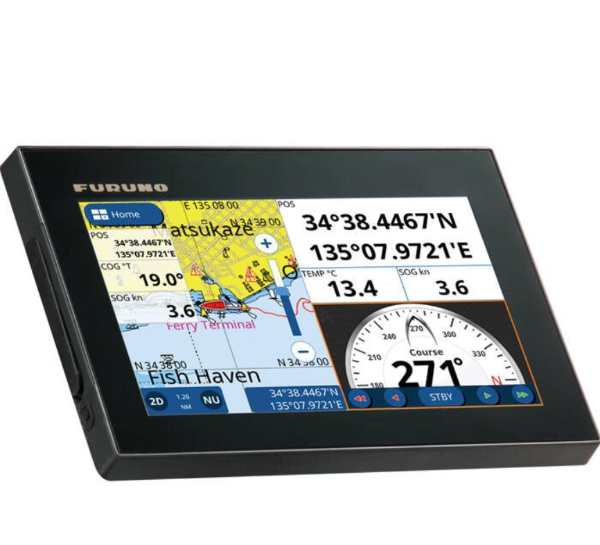 Furuno GP1971F 9" GPS/Chartplotter/Fishfinder 50/200, 600W, 1kW, Single Channel CHIRP [GP1971F]