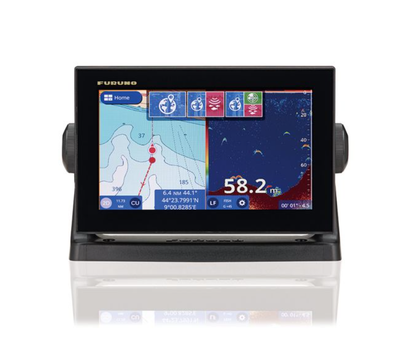 Furuno GP1971F 9" GPS/Chartplotter/Fishfinder 50/200, 600W, 1kW, Single Channel CHIRP [GP1971F]