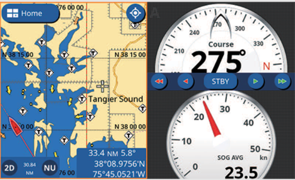 Furuno GP1971F 9" GPS/Chartplotter/Fishfinder 50/200, 600W, 1kW, Single Channel CHIRP [GP1971F]
