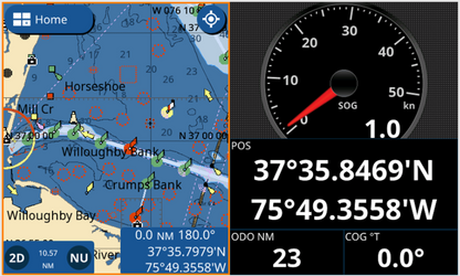 Furuno GP1971F 9" GPS/Chartplotter/Fishfinder 50/200, 600W, 1kW, Single Channel CHIRP [GP1971F]