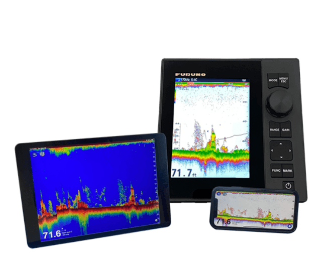 Suncoast Marine Supply offers Furuno FCV-600 5.7" CHIRP/CW Fish Finder – High Brightness Display