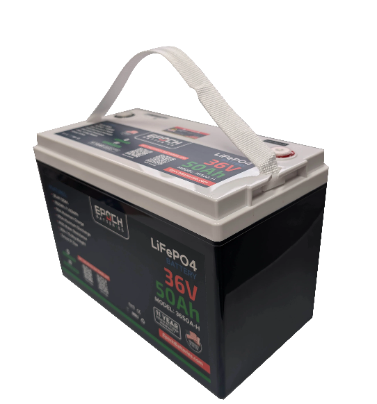 Suncoast Marine and Auto offers Epoch Battery 36V 50Ah Essential Series - Bluetooth & Heated LiFePO4 (3650A-H)
