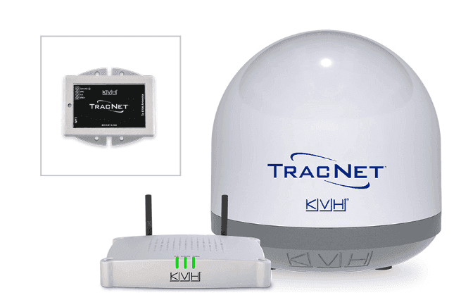 Suncoast Marine and Auto offers KVH TracNet Coastal Pro 5G/WiFi Compact Terminal w/TracNet Hub [01-0465]