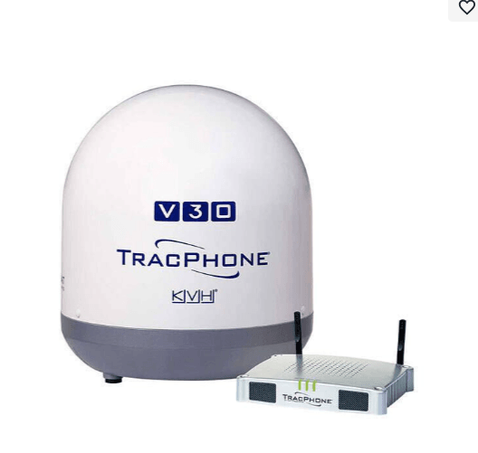 Suncoast Marine and Auto offers KVH Ultra-Compact TracPhone V30 w/DC-BDU [01-0432-01]
