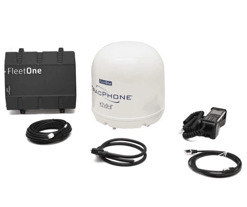 Suncoast Marine and Auto offers KVH TracPhone Fleet One Compact Dome w/10M Cable [01-0398]