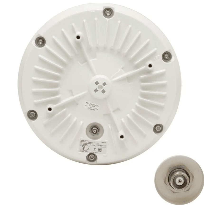 Suncoast Marine and Auto offers KVH TracPhone Fleet One Compact Dome w/10M Cable [01-0398]