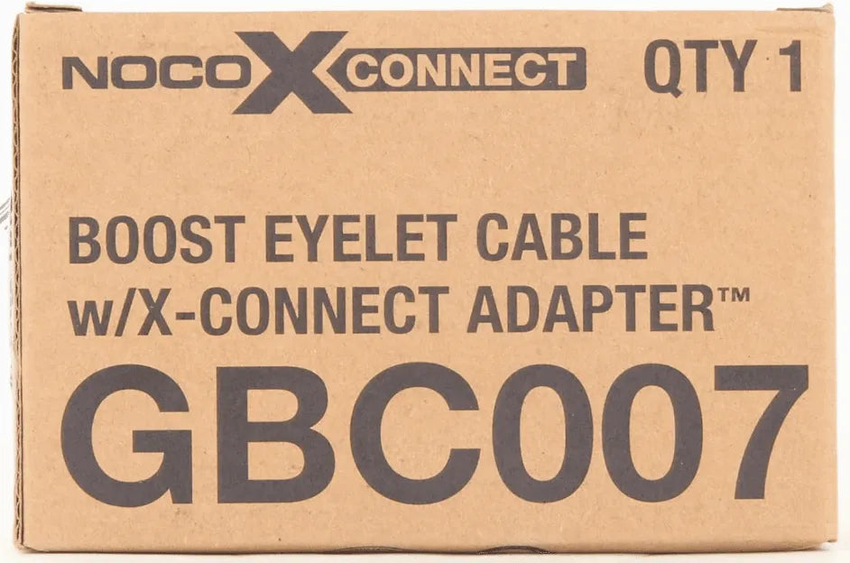 Suncoast Marine and Auto offers NOCO Boost Eyelet Cable w/ X-Connect Adapter (GBC007)