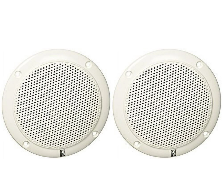 Suncoast Marine and Auto offers Poly-Planar MA-4054 4" 40 Watt Speakers - White [MA4054W]