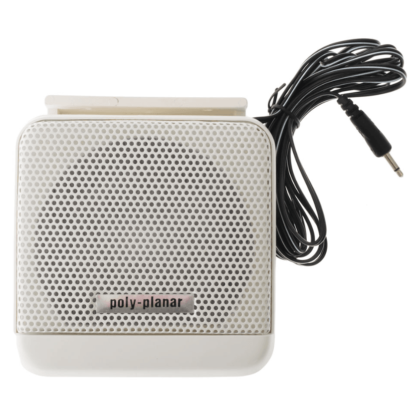 Suncoast Marine and Auto offers Poly-Planar MB-21 8 Watt VHF Extension Speaker - White [MB21W]