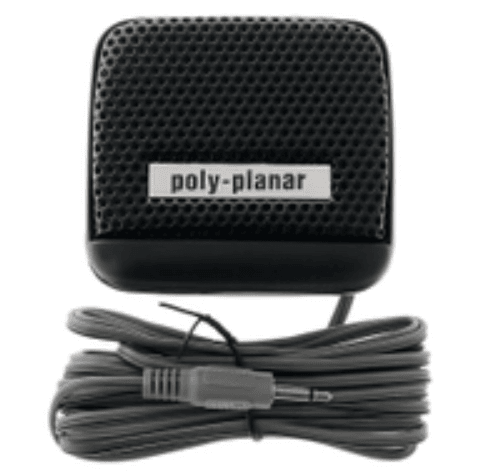 Suncoast Marine and Auto offers Poly-Planar MB-21 8 Watt VHF Extension Speaker - Black [MB21B]