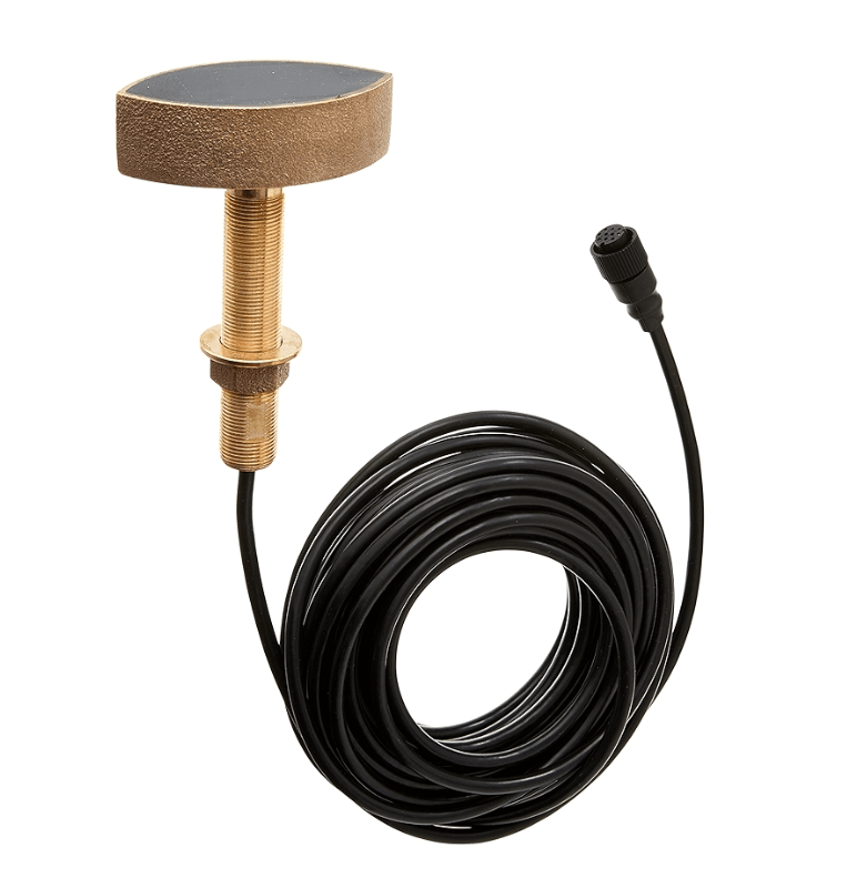 Suncoast Marine and Auto offers Furuno 525T-BSD Bronze Thru-Hull Transducer w/Temp, 600W (10-Pin) [525T-BSD]