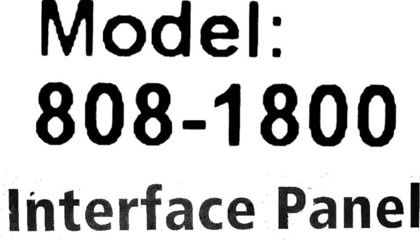 Suncoast Marine and Auto offers Xantrex Prosine Remote Panel Interface Kit f/1000 & 1800 [808-1800]