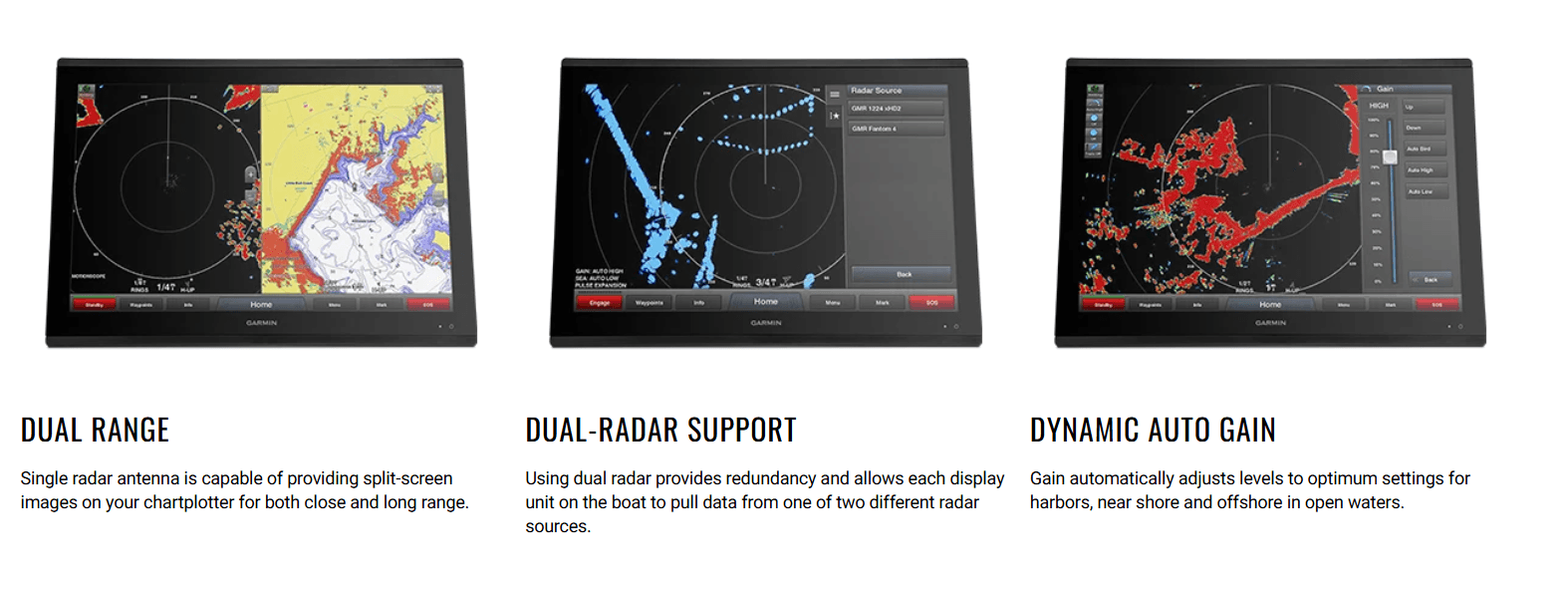 Suncoast Marine and Auto offers Garmin GMR Fantom 54 - 4 Open Array Radar [K10-00012-17]