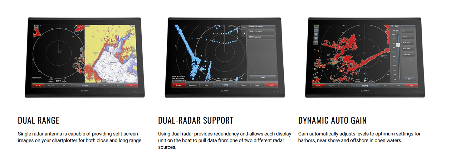 Suncoast Marine and Auto offers Garmin GMR Fantom 126 - 6 Open Array Radar [K10-00012-20]