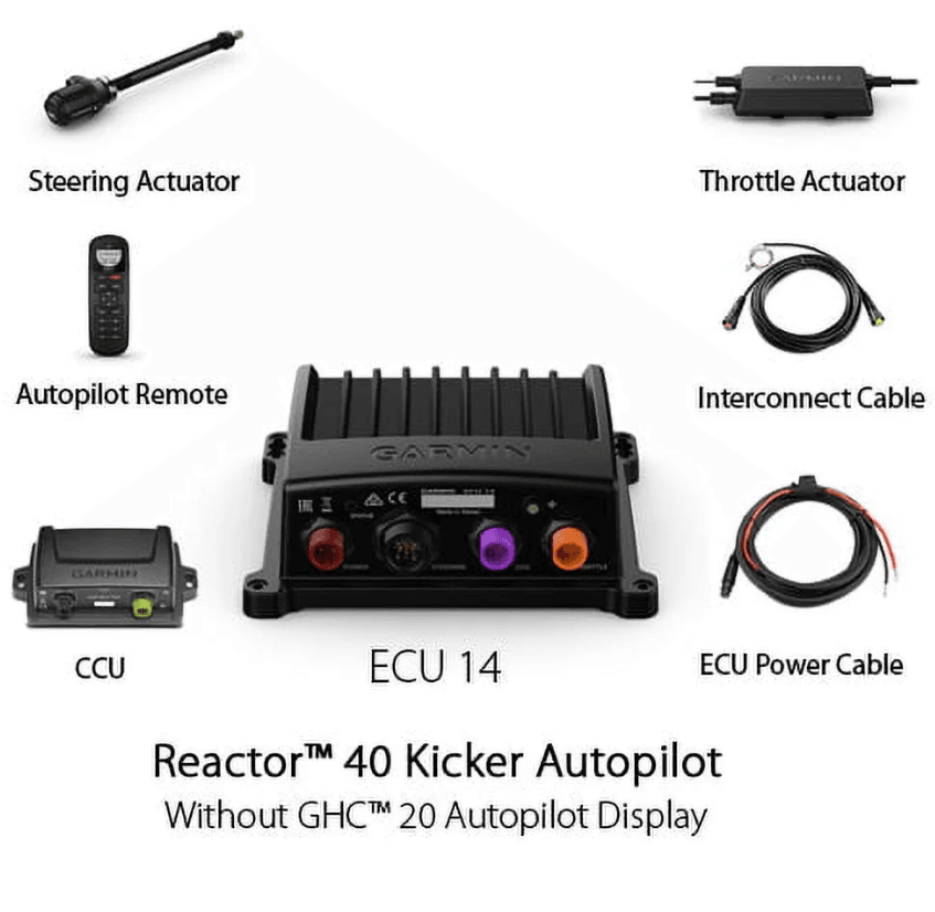 Suncoast Marine and Auto offers Garmin Reactor 40 Kicker Autopilot w/o GHC 20 Display [010-00705-95]