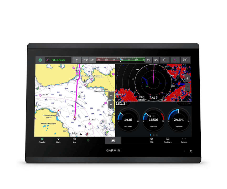 Suncoast Marine and Auto offers Garmin GPSMAP 1643 Chartplotter GN+ [010-02919-01]