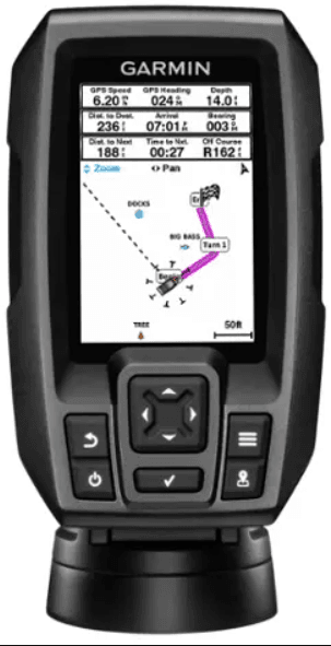 Suncoast Marine and Auto offers Garmin STRIKER 4 FishFinder w/4-Pin, 77/200kHz TM Transducer [010-01550-00]