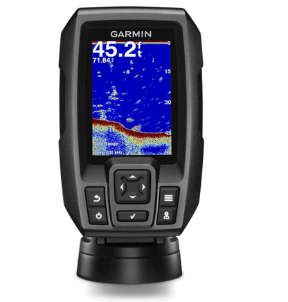 Suncoast Marine and Auto offers Garmin STRIKER 4 FishFinder w/4-Pin, 77/200kHz TM Transducer [010-01550-00]
