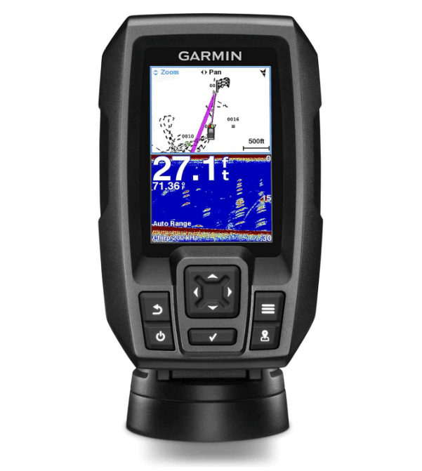 Suncoast Marine and Auto offers Garmin STRIKER 4 FishFinder w/4-Pin, 77/200kHz TM Transducer [010-01550-00]