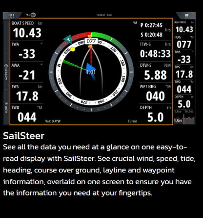 Suncoast Marine and Auto offers BG Zeus³S 16" Multi‑Function Sailing Display