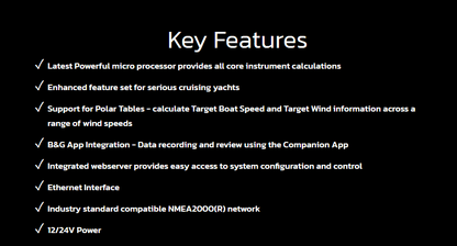 Suncoast Marine and Auto offers BG Triton Edge Sailing Processor