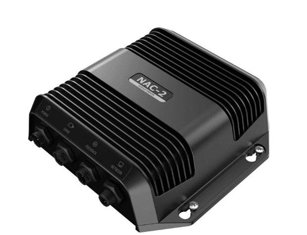 Suncoast Marine and Auto offers Simrad NAC-2 Low Current Course Computer [000-13249-001] The NAC-2 Autopilot Computer is recommended for boats up to 10 metres (35 feet) in length. It has been designed to reliably operate low-current drive pumps.