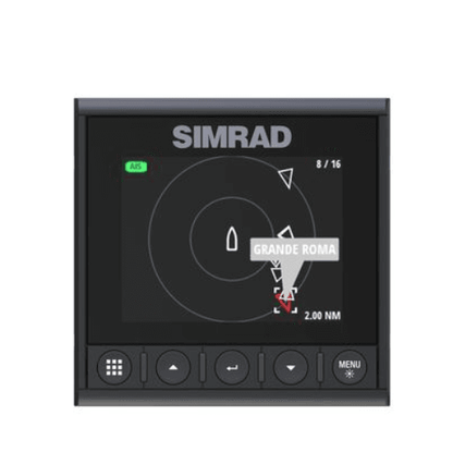 Suncoast Marine and Auto offers Simrad IS42 Smart Instrument Digital Display [000-13285-001] The IS42 displays wind, speed, depth, engine data, and AIS. It has a color screen, waterproof controls, and easy installation with single cable.