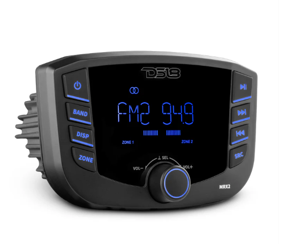 Suncoast Marine and Auto offers DS18 MRX2 Marine Stereo w/AM/FM/BT- 2 Zone [MRX2]