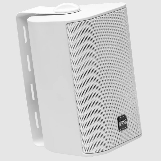 Suncoast Marine and Auto offers Boss Audio 4" MR4.3W Box Speakers - White - 200W [MR4.3W]