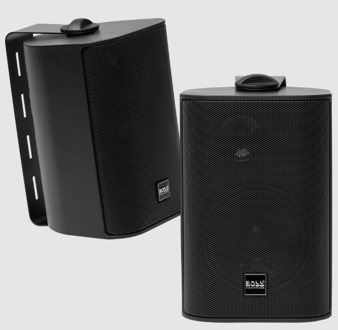 Suncoast Marine and Auto offers Boss Audio 4" MR4.3B Box Speakers - Black - 200W [MR4.3B]