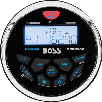 Suncoast Marine and Auto offers Boss Audio MCKGB350W.6 Marine Stereo 6.5" Speaker Kit - Black [MCKGB350B.6]