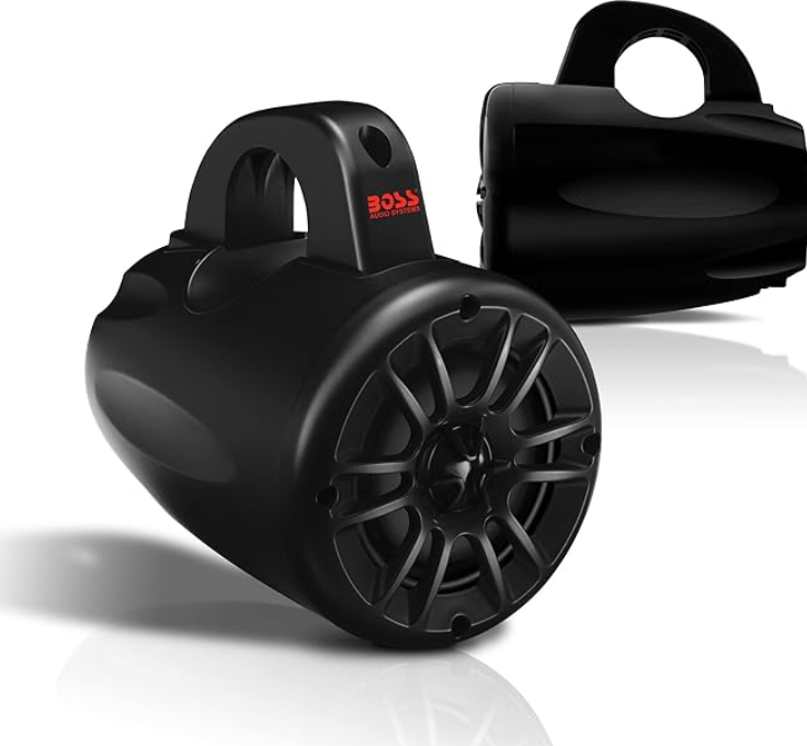 Suncoast Marine and Auto offers Boss Audio 4" MRWT40 Waketower Speakers - Black - 400W [MRWT40]