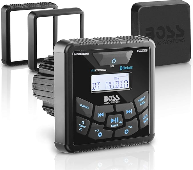 Suncoast Marine and Auto offers Boss Audio MGR450B Marine Stereo w/AM/FM/BT [MGR450B]