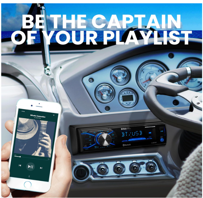 Suncoast Marine and Auto offers Boss Audio MCBK634B.64 Kit w/MR634UAB, 4 MR6B Speakers, MRANT10 Antenna [MCBK634B.64]