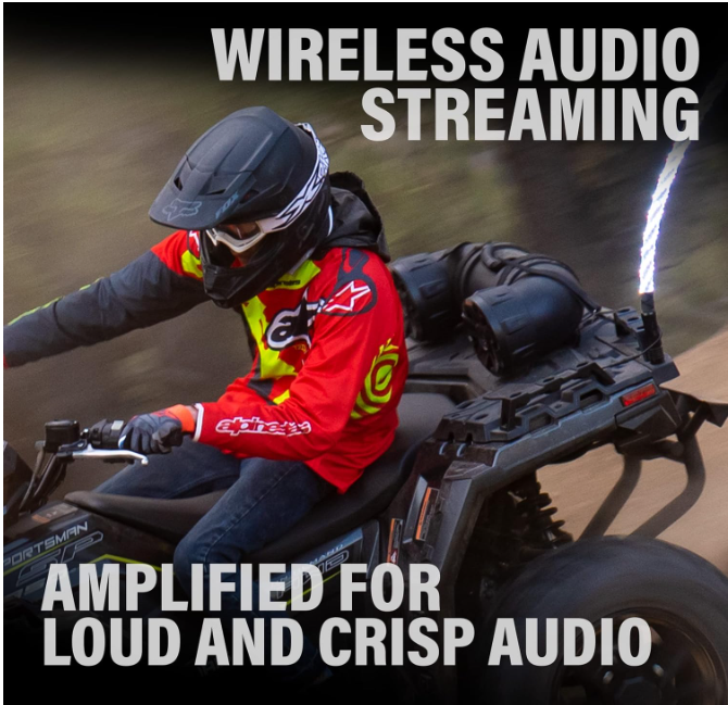 Suncoast Marine and Auto offers Boss Audio UTV4BRGB Amplified All-Terrain Sound System w/4" Marine Speakers 1" Black Tweeters [UTV4BRGB]