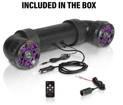 Suncoast Marine and Auto offers Boss Audio UTV4BRGB Amplified All-Terrain Sound System w/4" Marine Speakers 1" Black Tweeters [UTV4BRGB]
