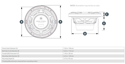 Suncoast Marine and Auto offers JL Audio M3 Marine Speakers 7.7"with White Sport Grille (M3-770X-S-Gw)