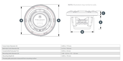 Suncoast Marine and Auto offers JL Audio M6 Marine Speakers 6.5" with Titanium Sport Grille (M6-650X-S-GmTi)