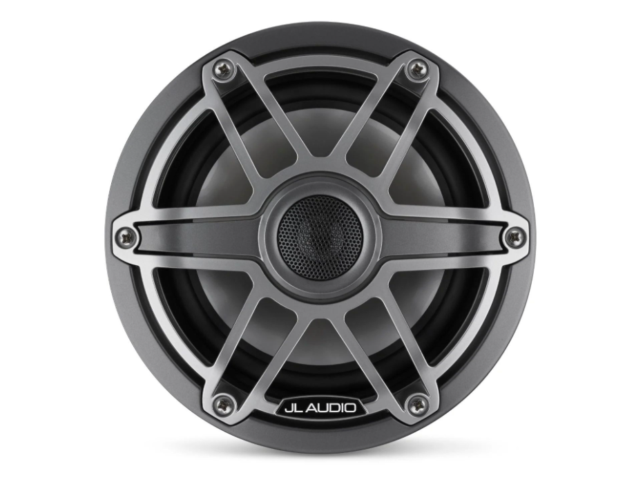 Suncoast Marine and Auto offers JL Audio M6 Marine Speakers 6.5" with Titanium Sport Grille (M6-650X-S-GmTi)