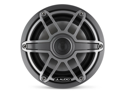 Suncoast Marine and Auto offers JL Audio M6 Marine Speakers 6.5" with Titanium Sport Grille (M6-650X-S-GmTi)