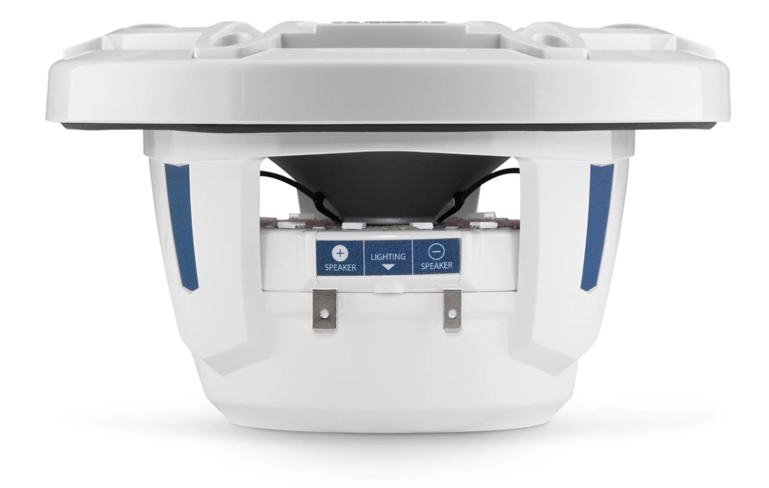 Suncoast Marine and Auto offers JL Audio M6 Marine Speakers 6.5" with LED and White Sport Grille (M6-650X-S-GwGw-i)