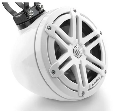 Suncoast Marine and Auto offers JL Audio VeX™ Enclosed Speaker System M3 6.5" with White Sport Grille (M3-650VEX-Gw-S-Gw)