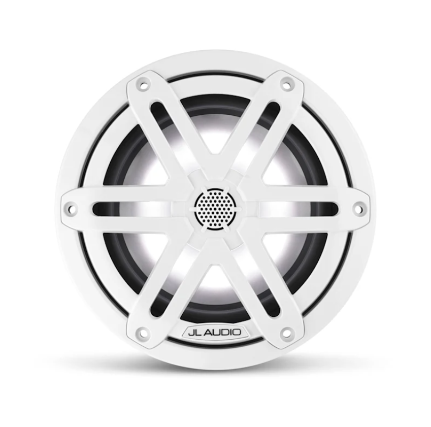 Suncoast Marine and Auto offers JL Audio® M3 Marine Speakers 6.5" with LED and White Sport Grille (M3-650X-S-Gw-i)