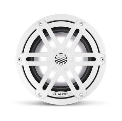 Suncoast Marine and Auto offers JL Audio® M3 Marine Speakers 6.5" with LED and White Sport Grille (M3-650X-S-Gw-i)