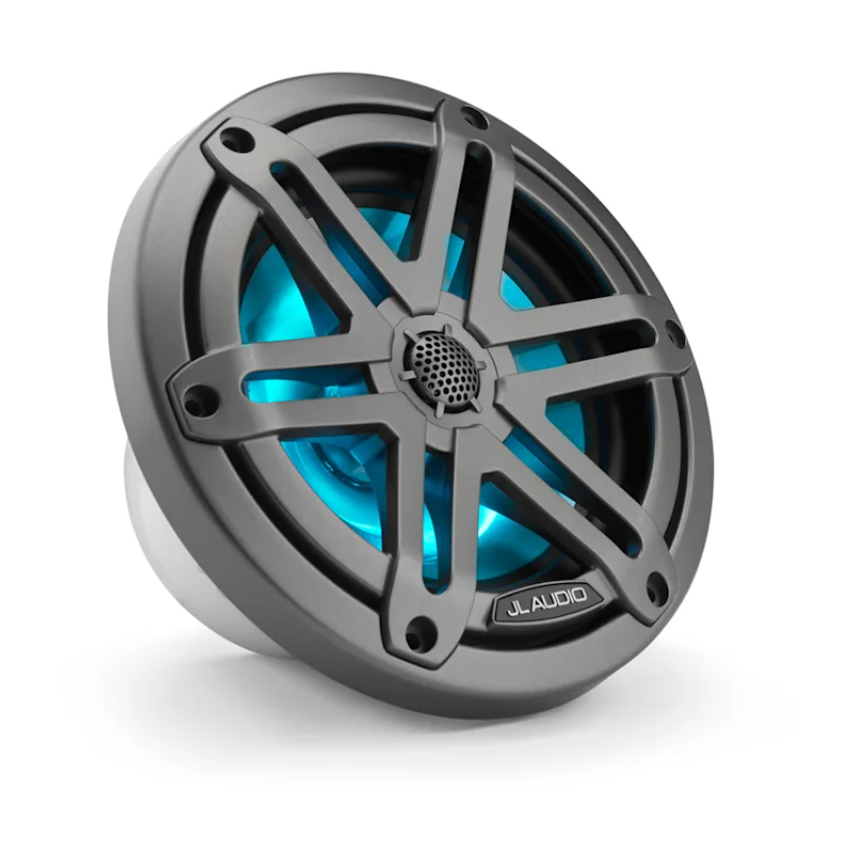 Suncoast Marine and Auto offers JL Audio M3 10" Marine Subwoofer w/Grey Metallic Sport Grille - M3-10IB-S-Gm-4 [010-03071-00]