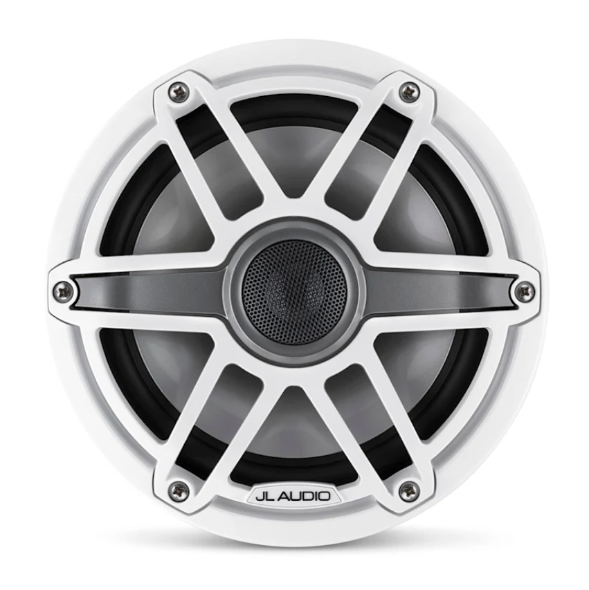 Suncoast Marine and Auto offers JL Audio M6 Marine Speakers 7.7" with White Sport Grille (M6-770X-S-GwGw)